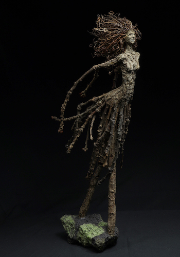 Challenges Ahead 18x7x10 $1800 at Hunter Wolff Gallery